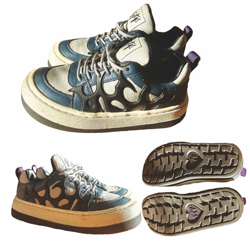 EYTYS “Sonic Tumbled Tempête” platform sneakers
EXCELLENT CONDITION, BARELY WORN